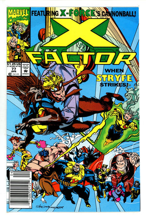 X-Factor Vol 1 77 Newsstand (1992)