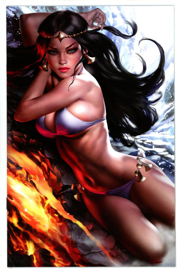 Fire & Ice 1 Burns Virgin Exclusive Variant (2023)