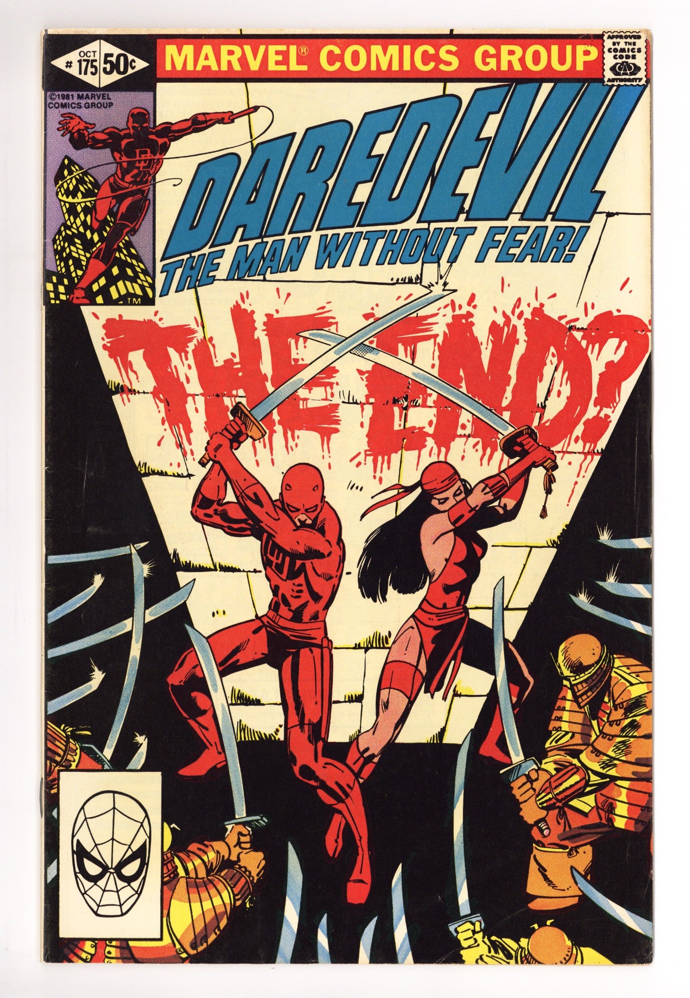 Daredevil Vol 1 175 VG+ (4.5) (1981) 