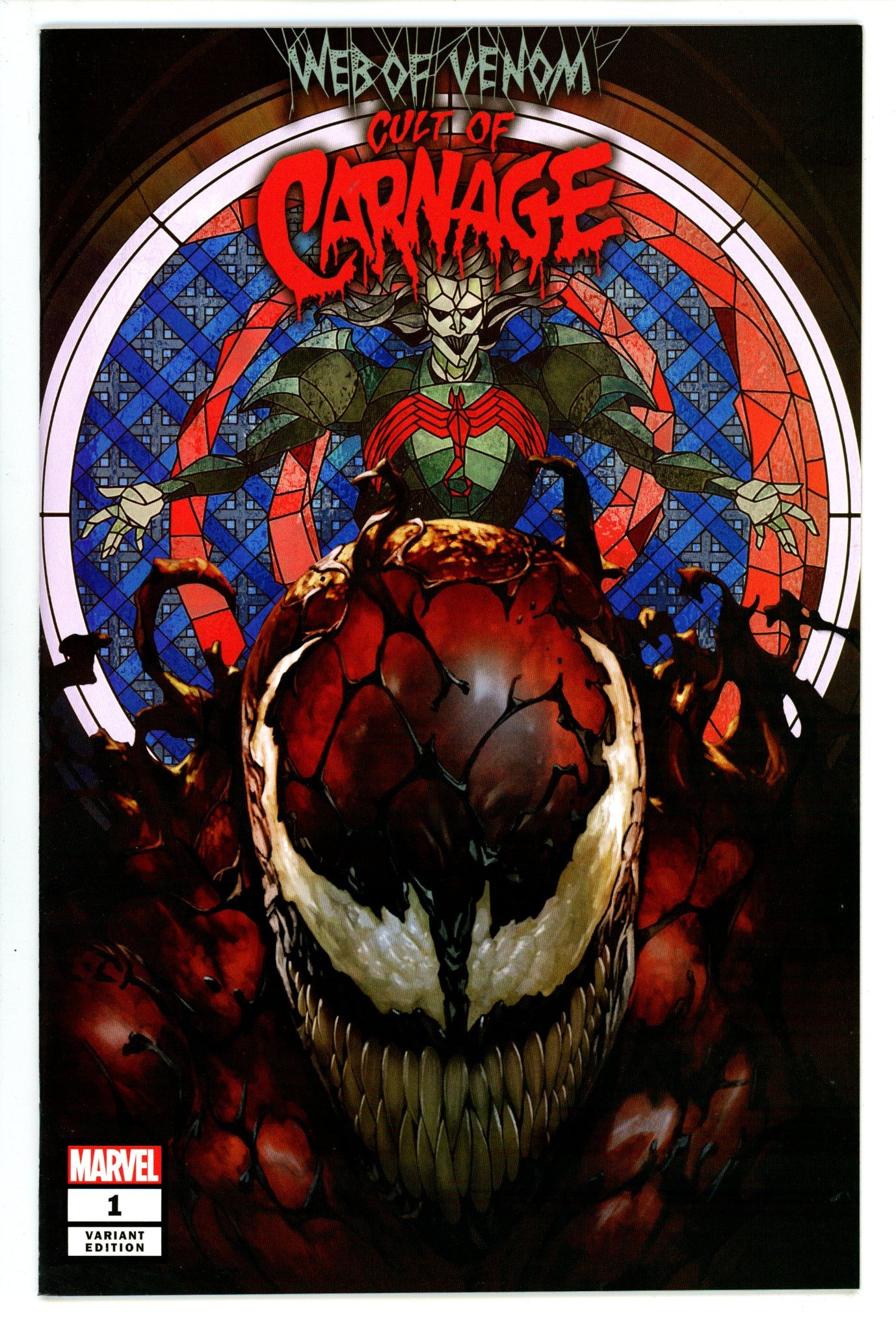 Web of Venom: Cult of Carnage 1 NM (9.4) (2019) Srisuwan Exclusive Variant 