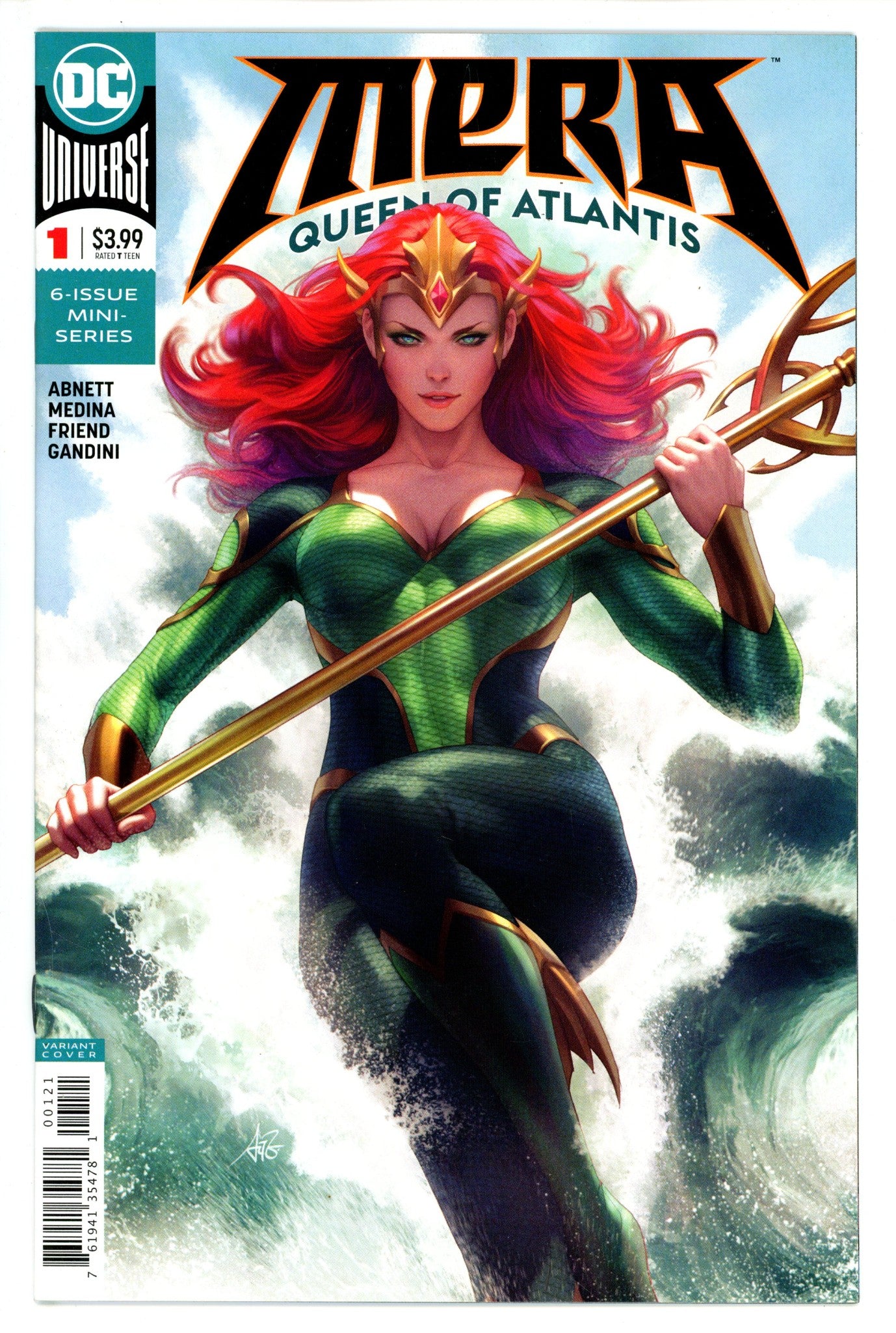 Mera: Queen of Atlantis 1 Artgerm Variant (2018)