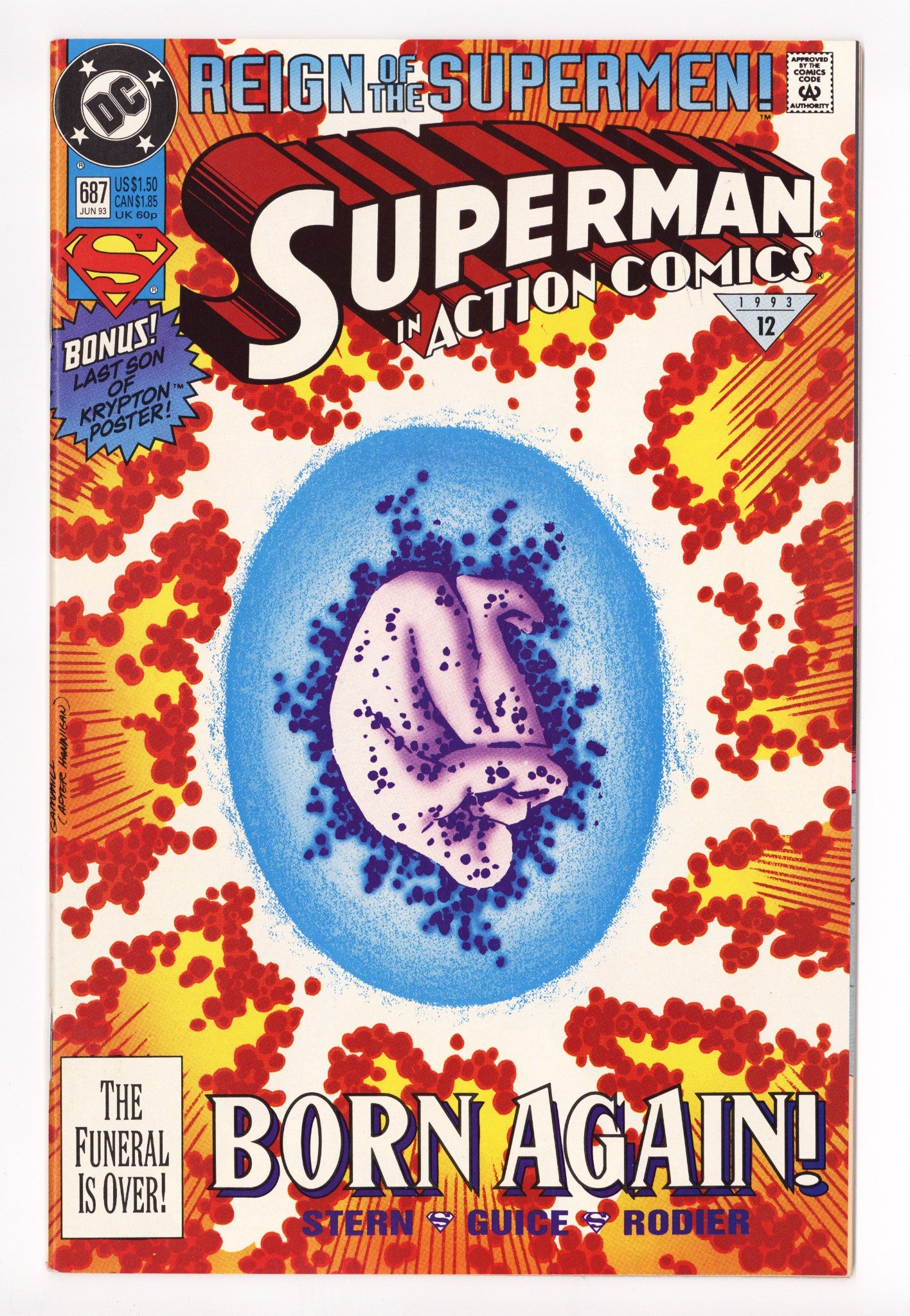 Action Comics Vol 1 687 High Grade (1993) 