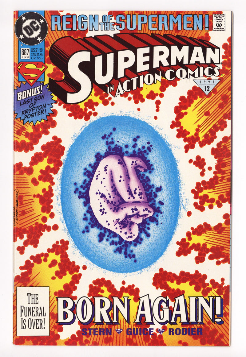 Action Comics Vol 1 687 High Grade (1993) 