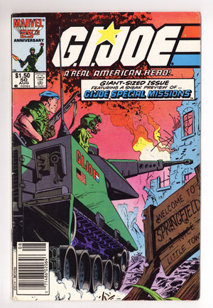 G.I. Joe, A Real American Hero 50 Low Grade (1986) Canadian Price Variant