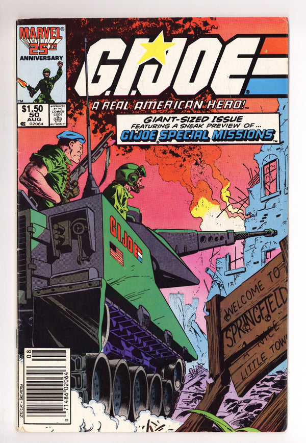 G.I. Joe, A Real American Hero 50 Low Grade (1986) Canadian Price Variant