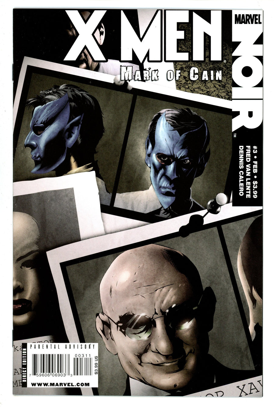 X-Men Noir: Mark of Cain 3 High Grade (2010) 