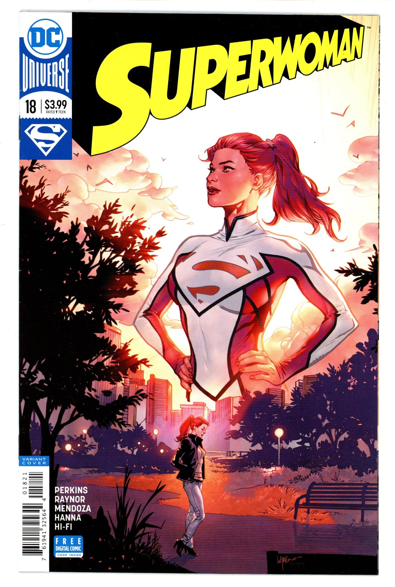 Superwoman Vol 1 18 High Grade (2018) Lupacchino Variant 
