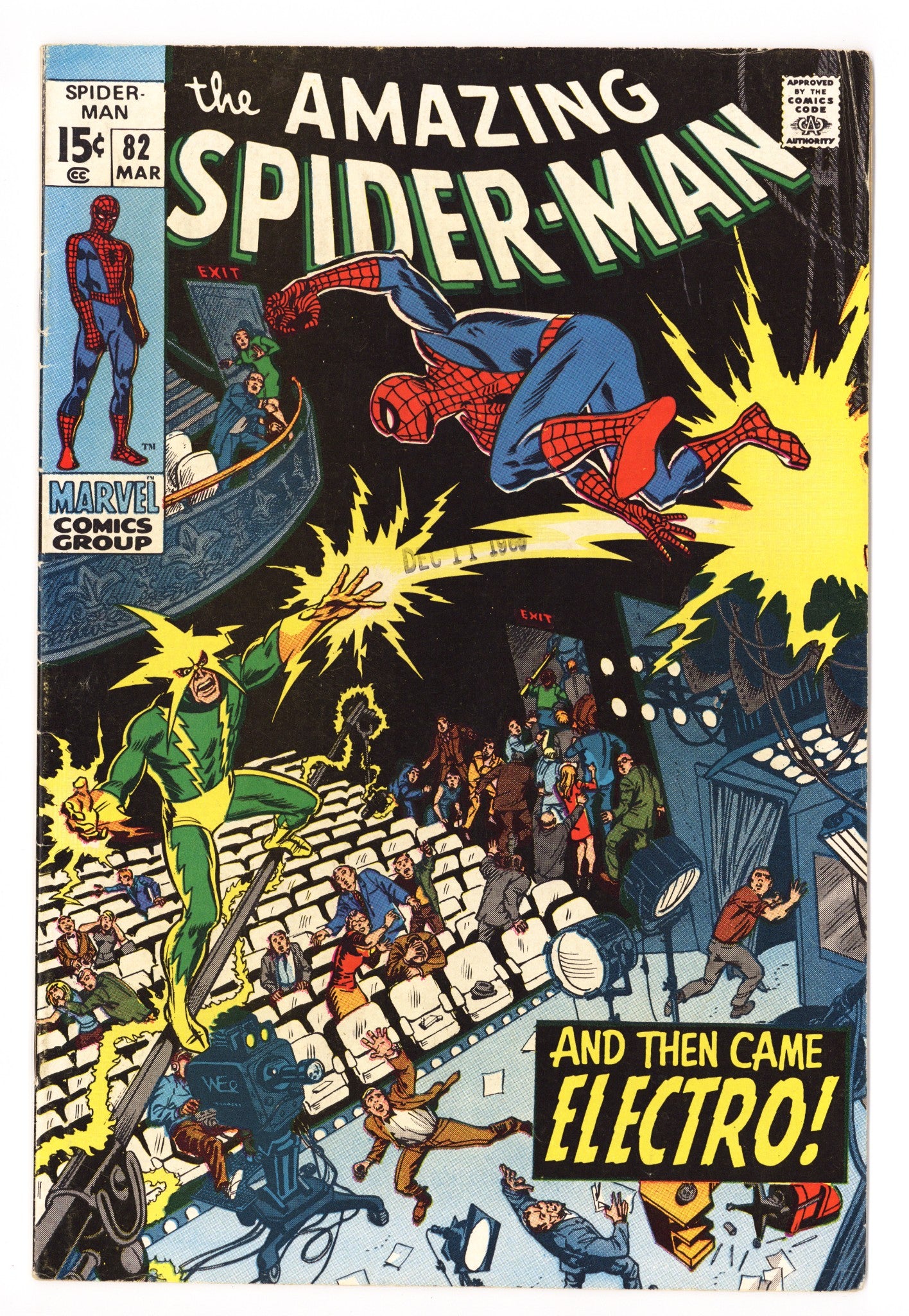 The Amazing Spider-Man Vol 1 82 FN- (5.5) (1970) 