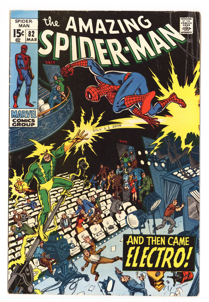 The Amazing Spider-Man Vol 1 82 FN- (5.5) (1970) 