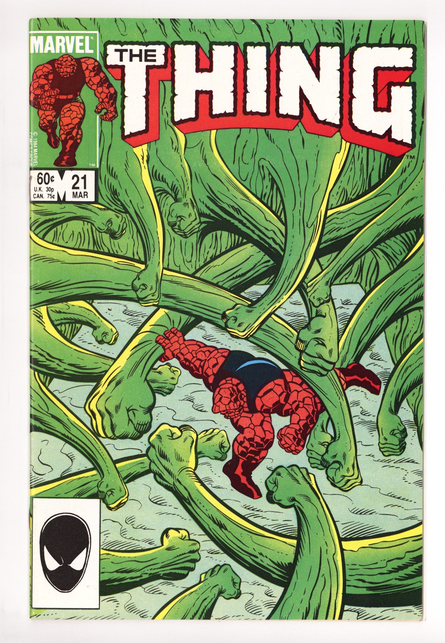 The Thing Vol 1 21 Mid Grade (1985) 