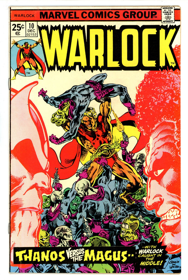 Warlock Vol 1 10 FN (6.0) (1975)