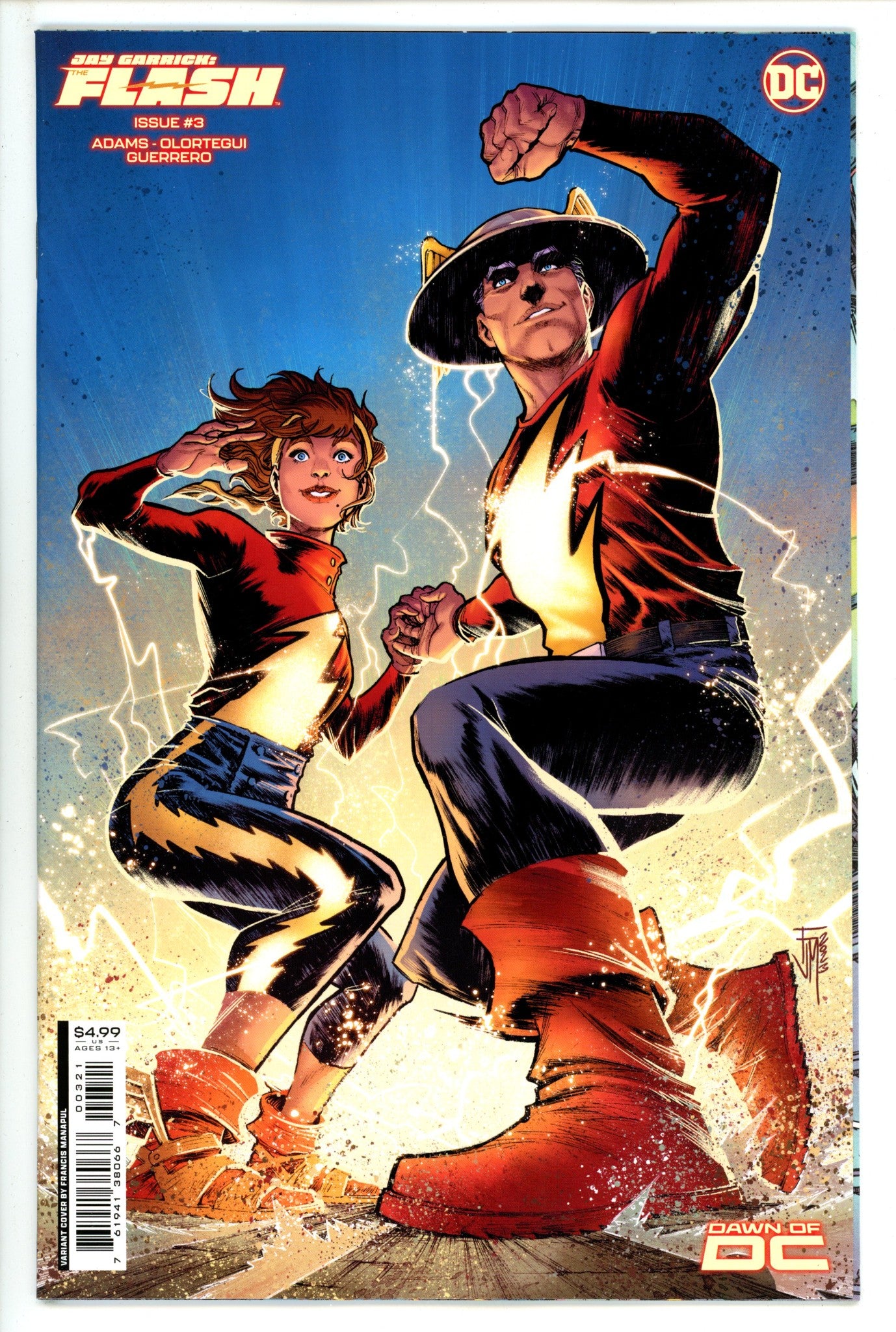 Jay Garrick The Flash 3 Manapul Variant (2023)