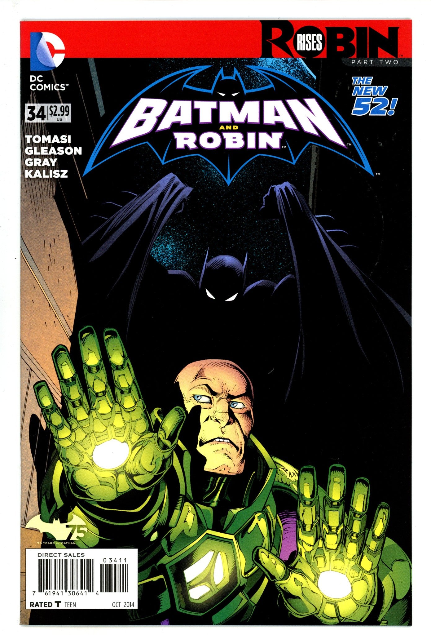 Batman and Robin Vol 2 34 High Grade (2014) 