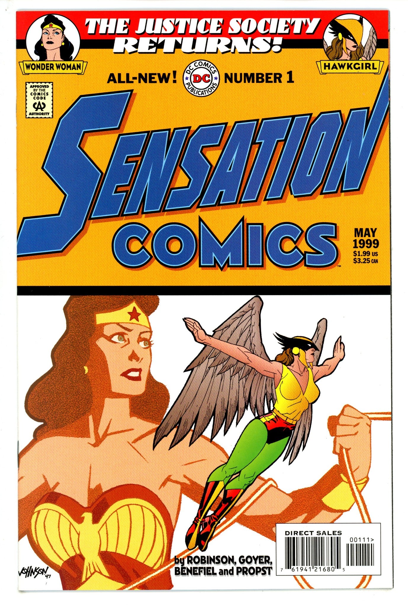 Sensation Comics Vol 2 1 (1999)