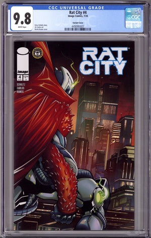 Rat City 4 CGC 9.8 (NM/M) (2024) Keane Variant