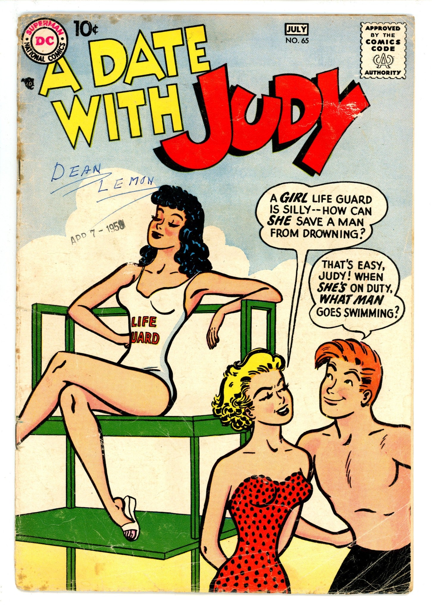 A Date with Judy 65 GD/VG (3.0) (1958) 