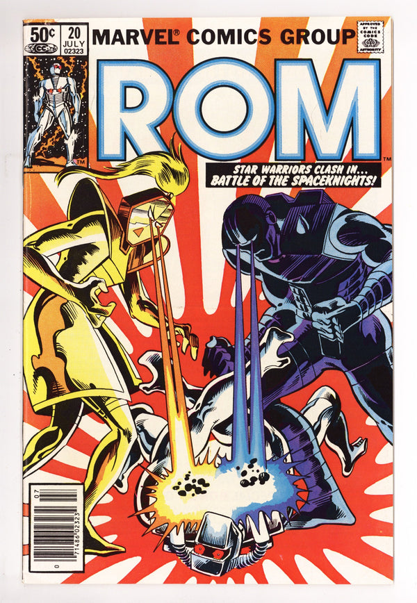 Rom Vol 1 20 Mid Grade (1981) Newsstand