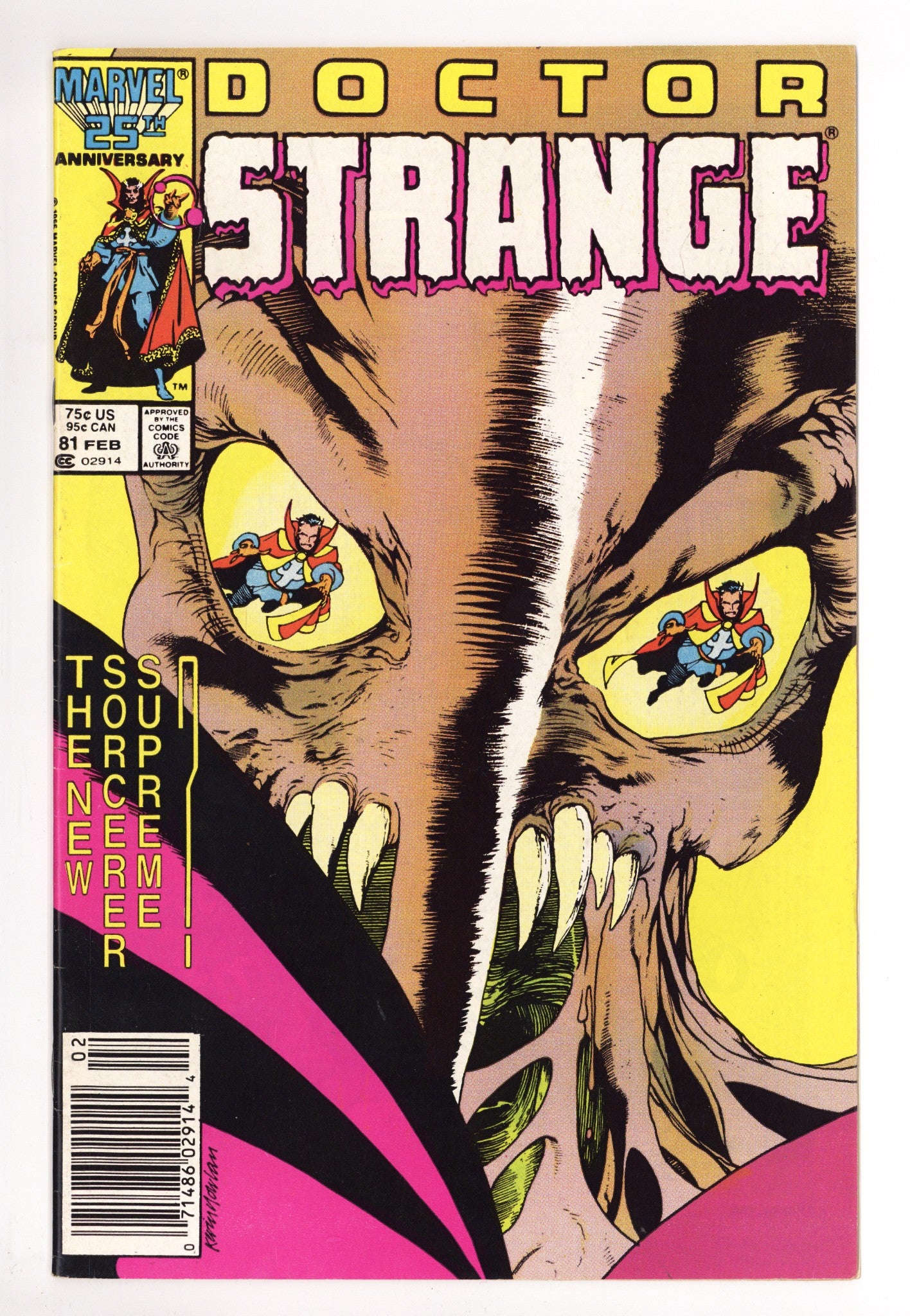 Doctor Strange Vol 2 81 Mid Grade (1987) Newsstand 