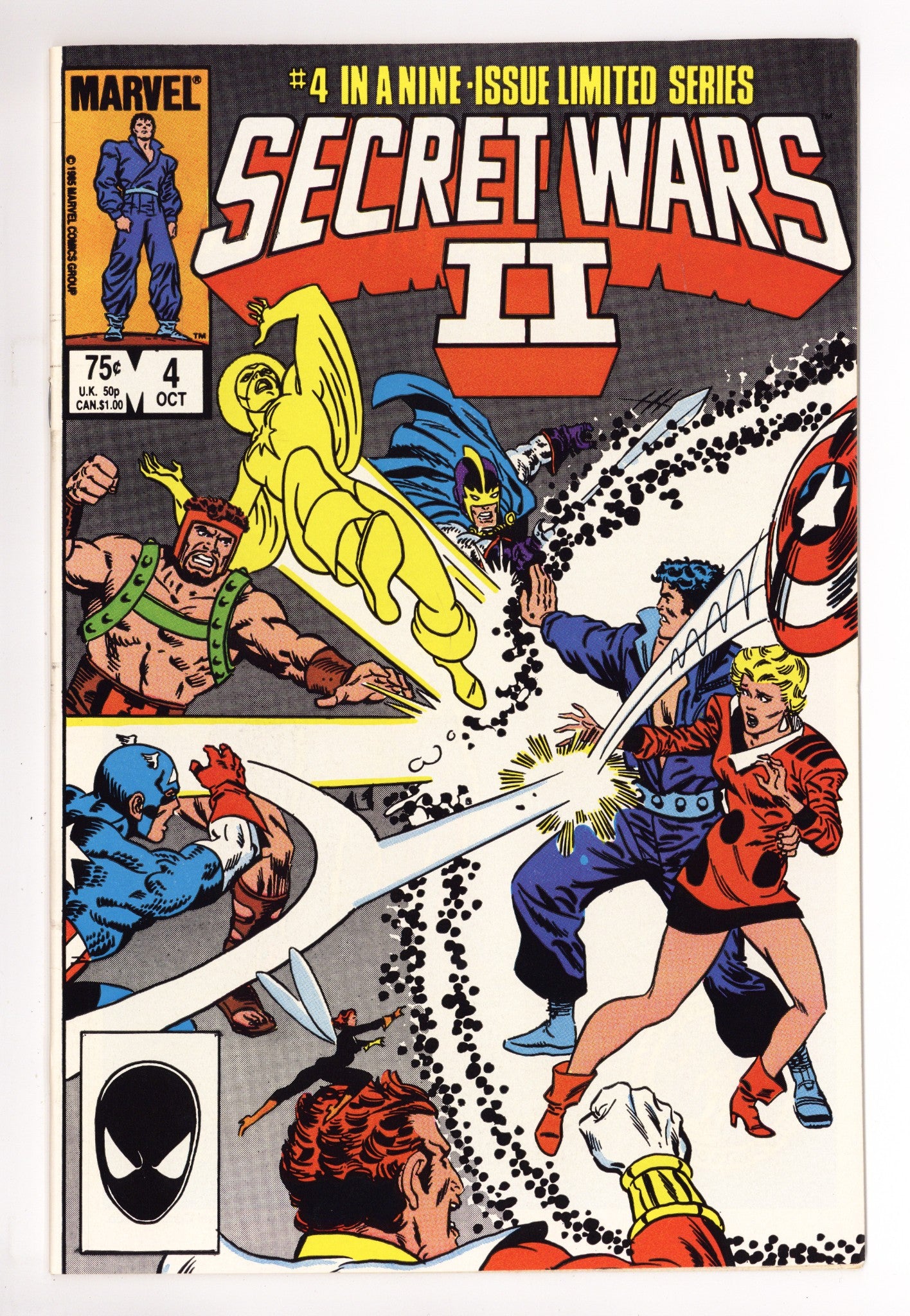 Secret Wars II   4  High Grade   (1985)        