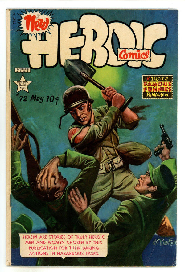 New Heroic Comics 72 VG/FN (5.0) (1952)