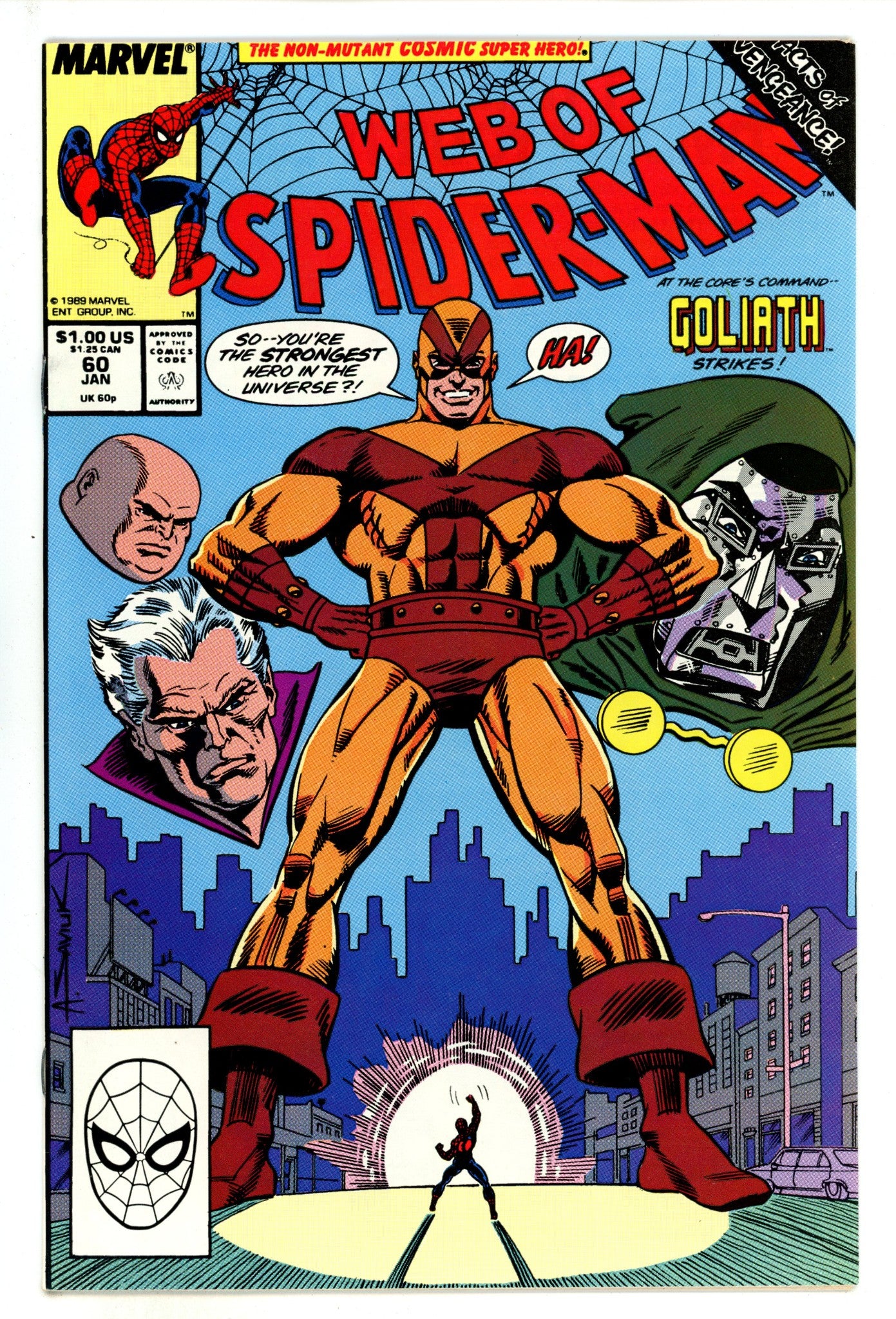 Web of Spider-Man Vol 1 60 High Grade (1990) 