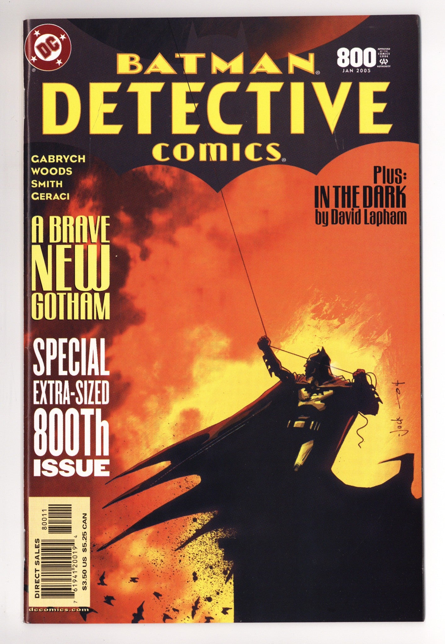Detective Comics Vol 1 800 High Grade (2005) 