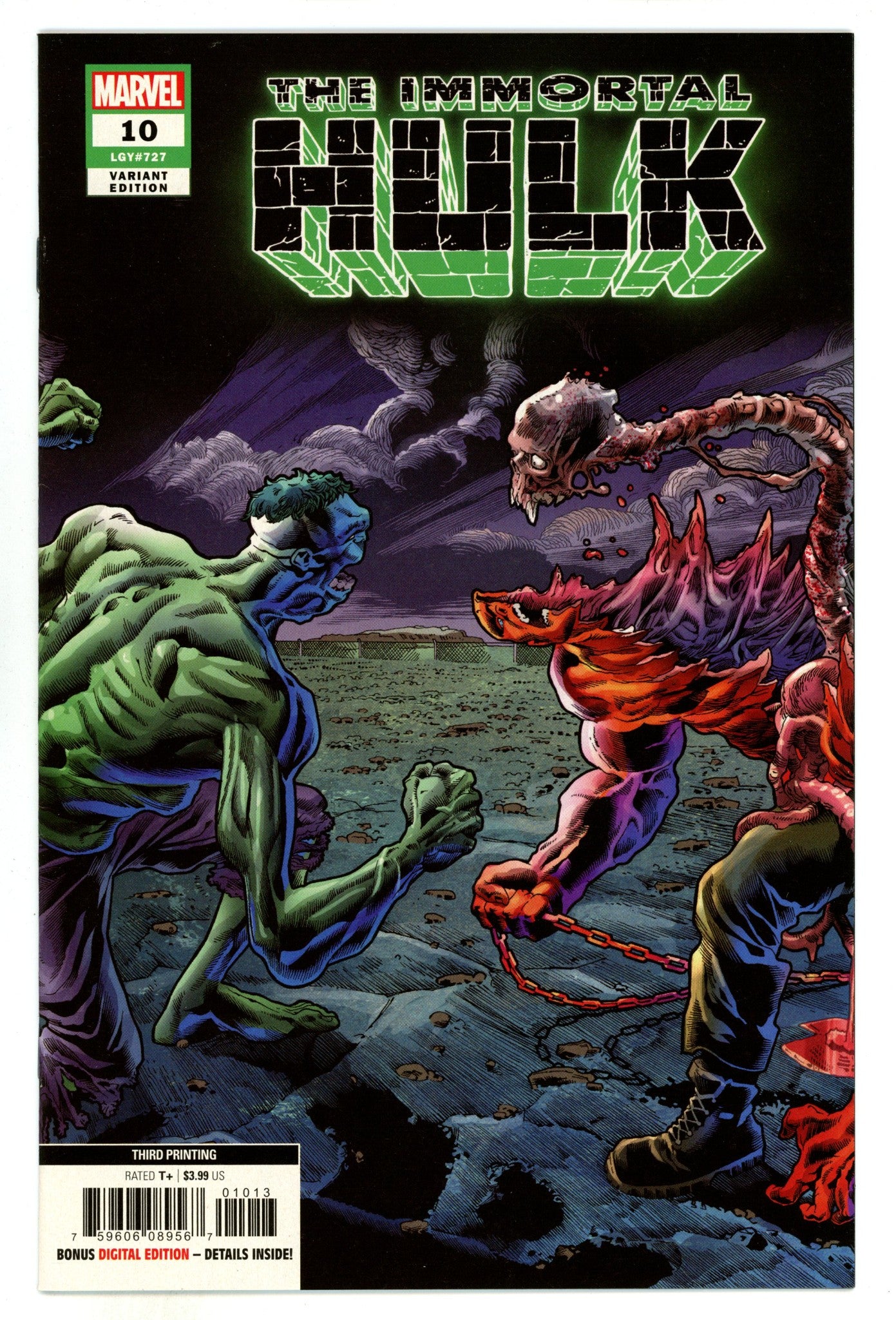 Immortal Hulk 10 High Grade (2019) 3rd Print 