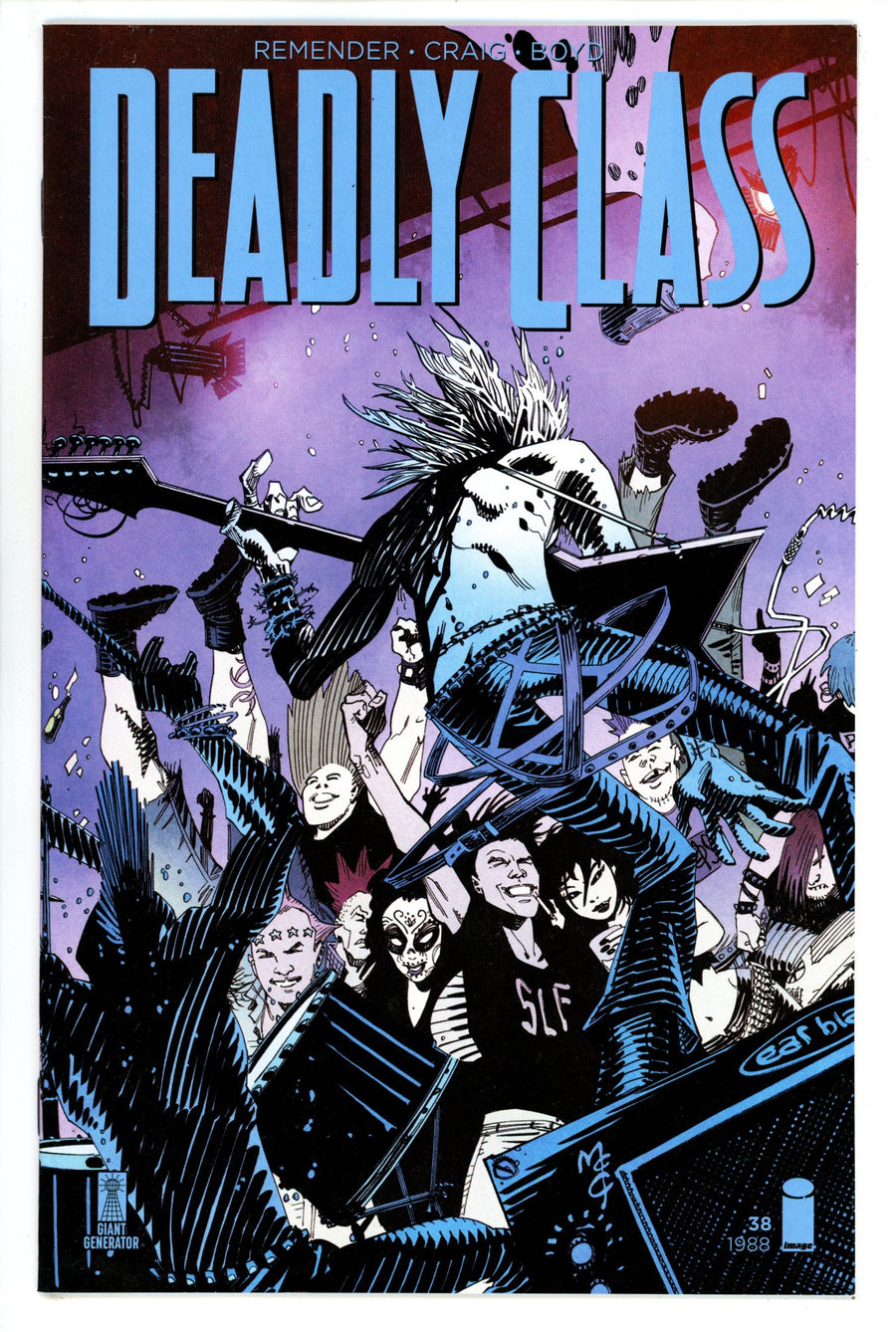 Deadly Class 38 High Grade (2019) McCrea Variant 