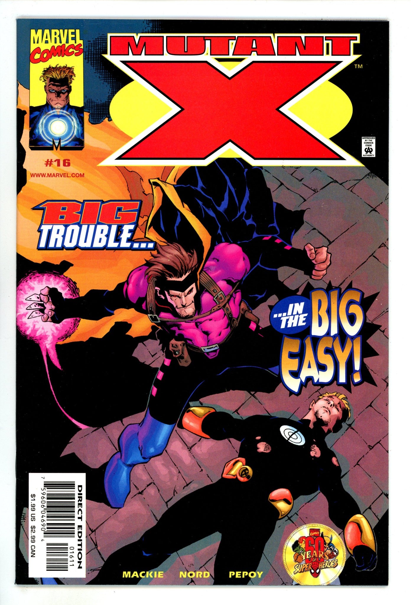 Mutant X 16 High Grade (2000) 