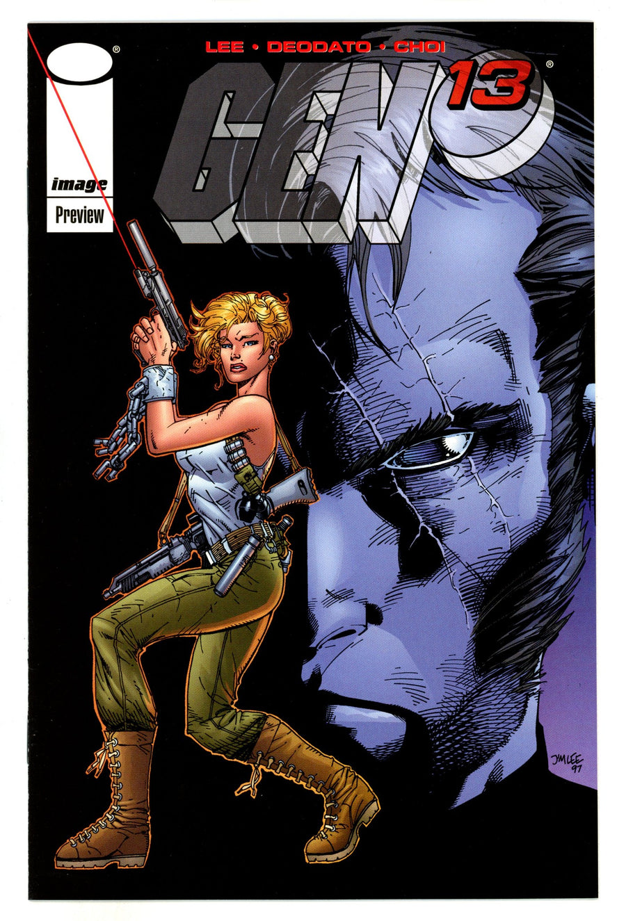 Gen 13 Preview 1 NM- (9.2) (1997) 