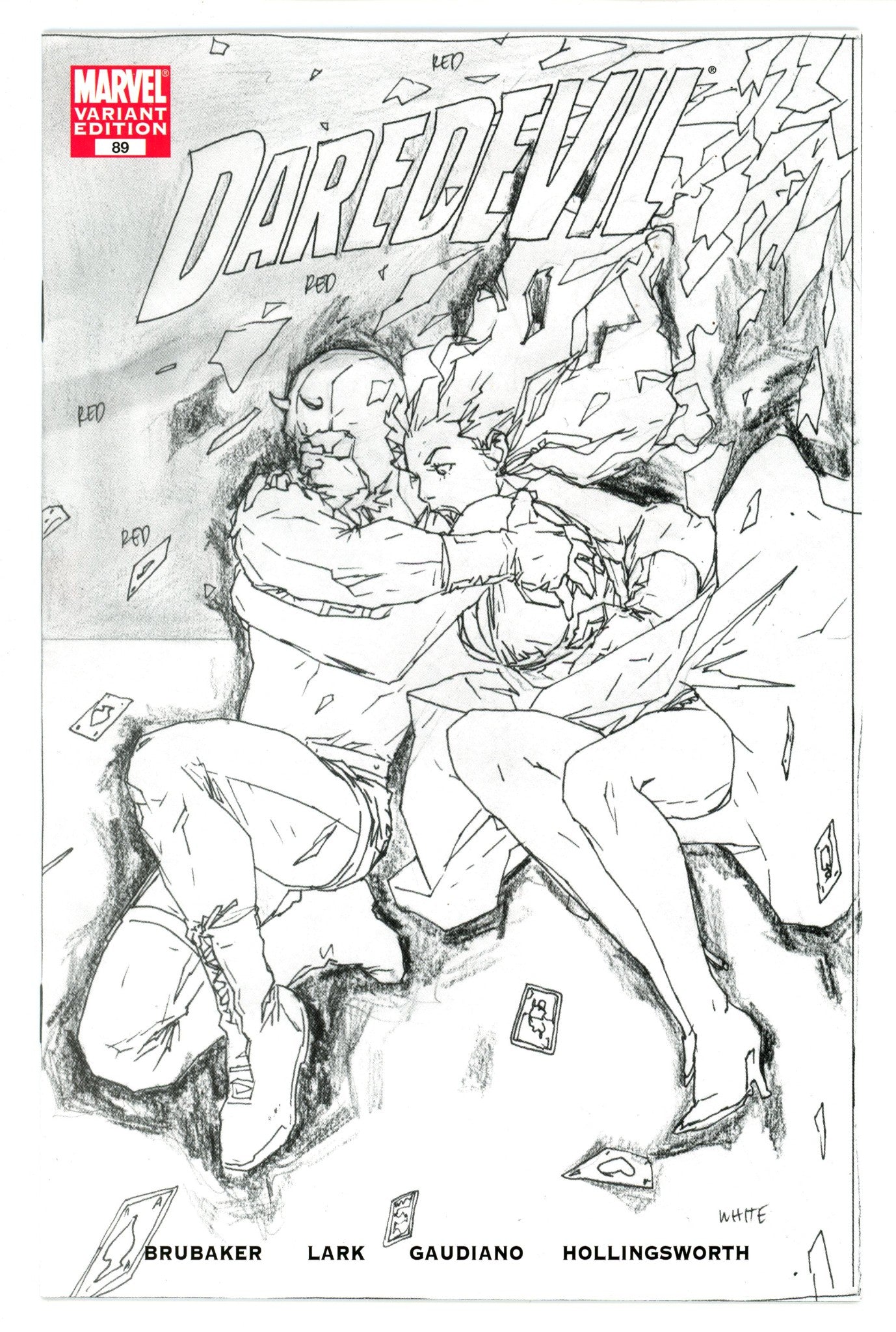 Daredevil Vol 2 89 High Grade (2006) Bermejo Sketch Variant 