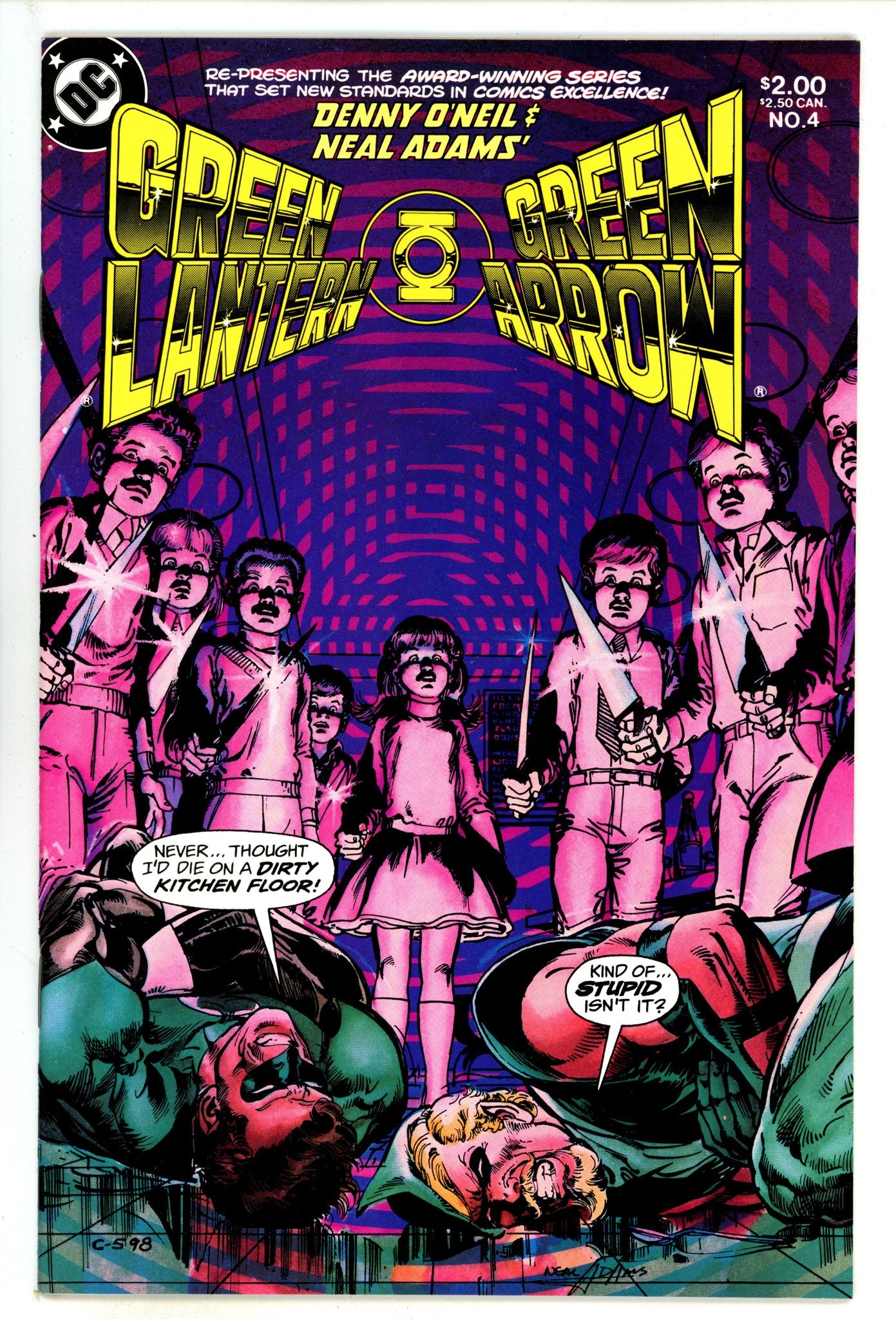 Green Lantern / Green Arrow 4 High Grade (1984) 