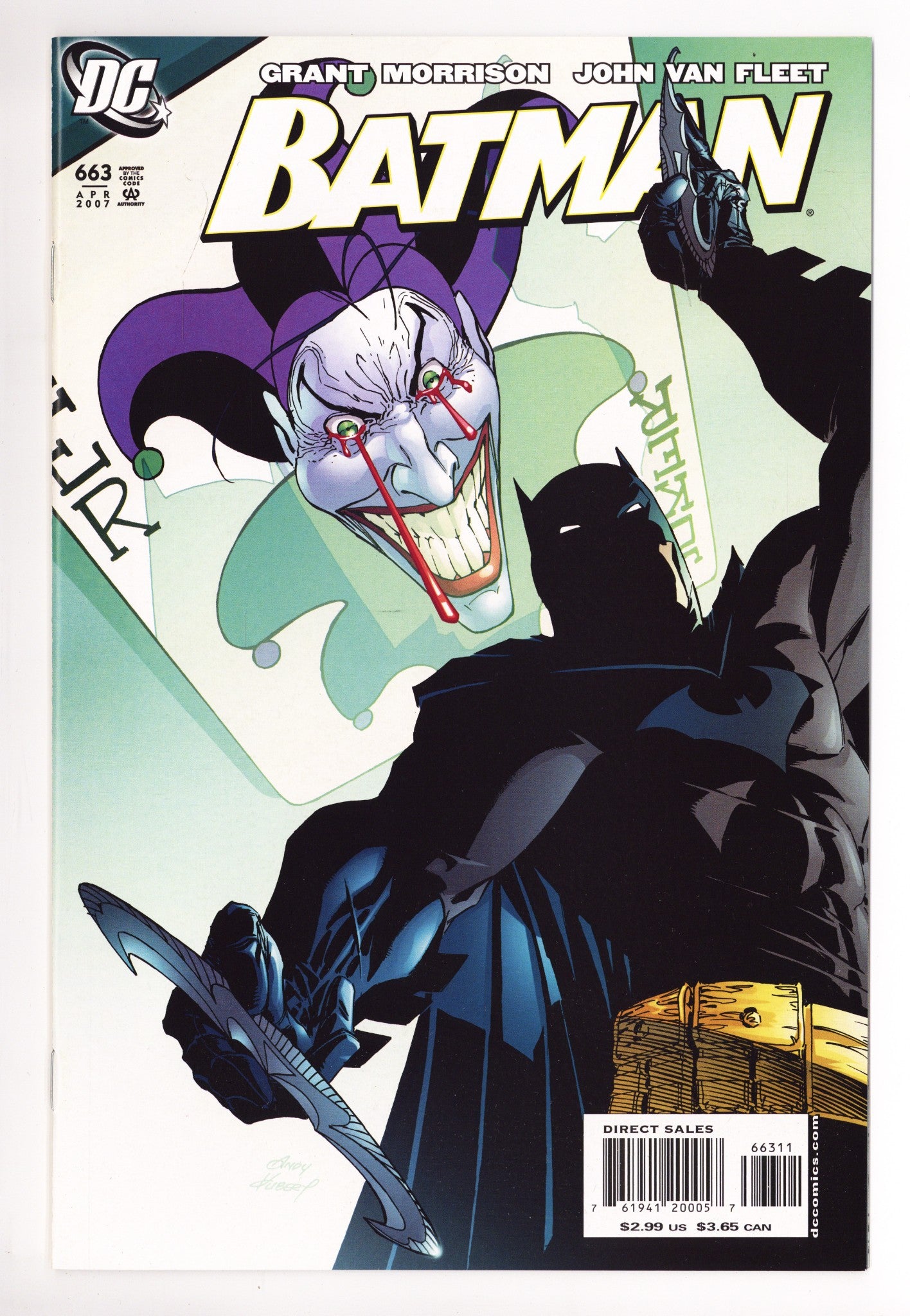 Batman Vol 1 663 High Grade (2007) 
