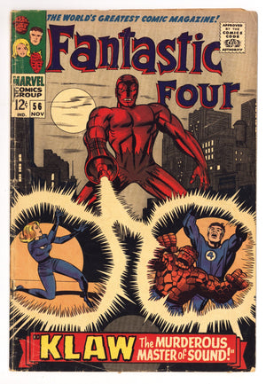 Fantastic Four Vol 1 56 GD/VG (3.0) (1966)