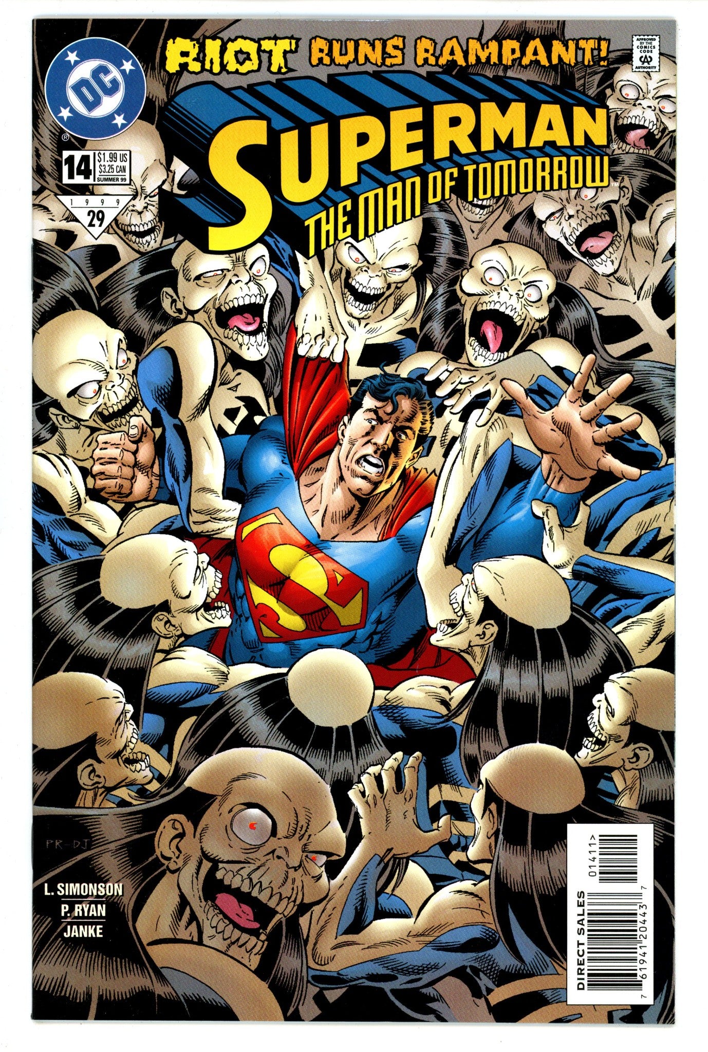 Superman: The Man of Tomorrow 14 High Grade (1999) 