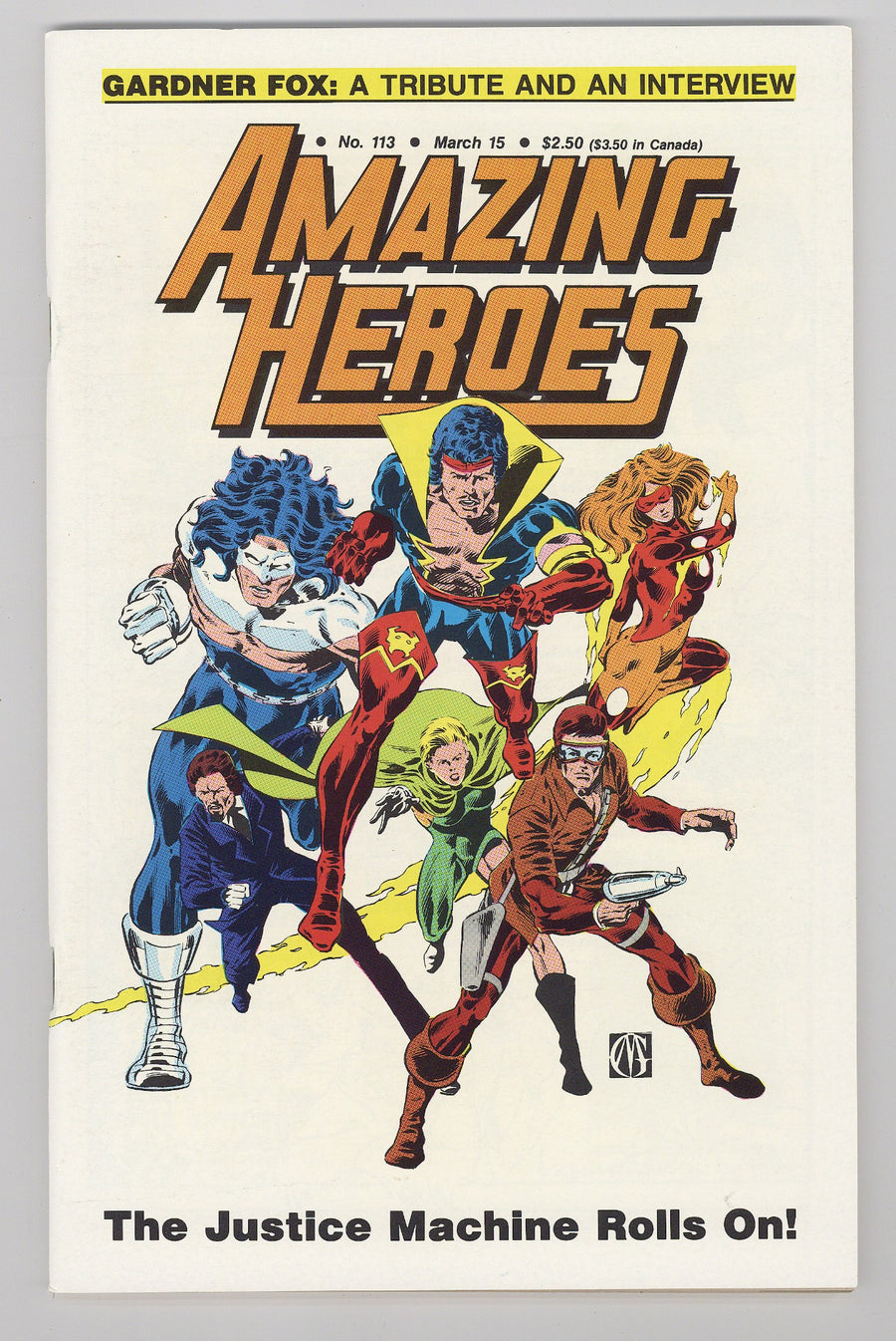 Amazing Heroes 113 VF (8.0) (1987) 