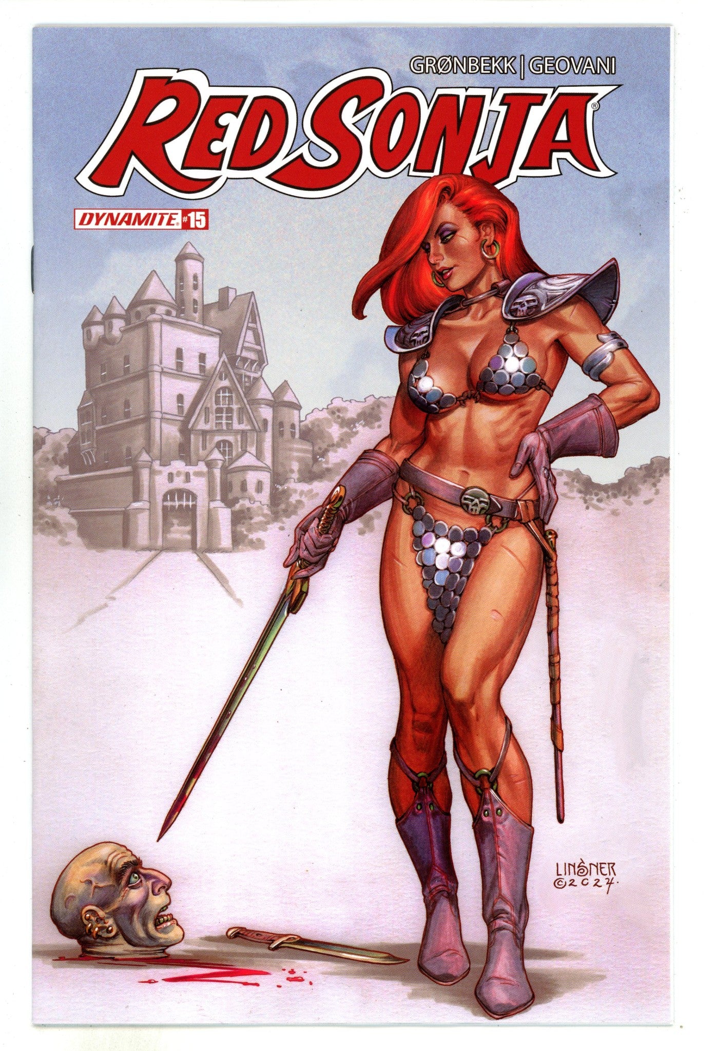 Red Sonja Vol 7 15 Linsner  Variant  (2024)