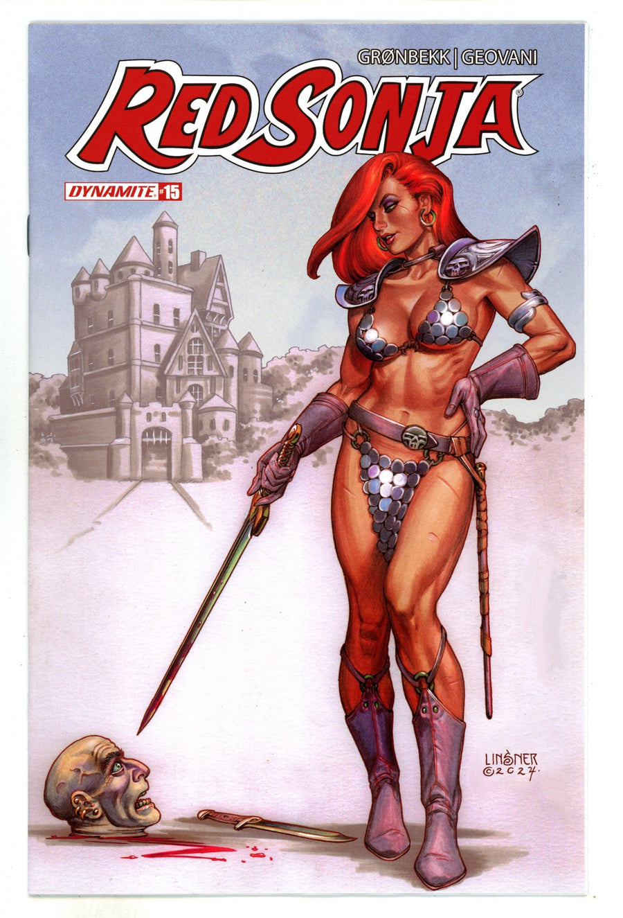 Red Sonja Vol 7 15 Linsner  Variant  (2024)