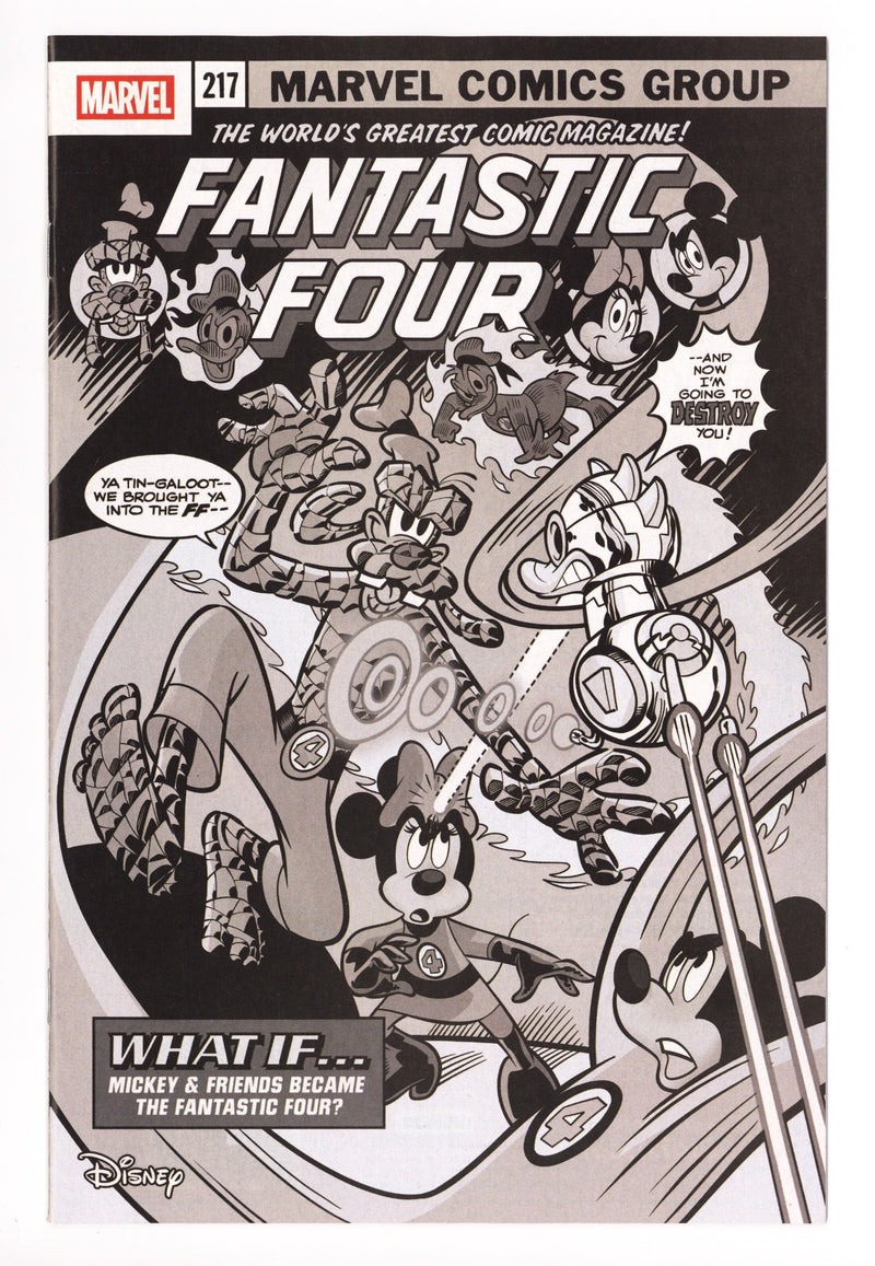 Fantastic Four Vol 8 5 Palazzi B&W Homage Incentive NM (2025)