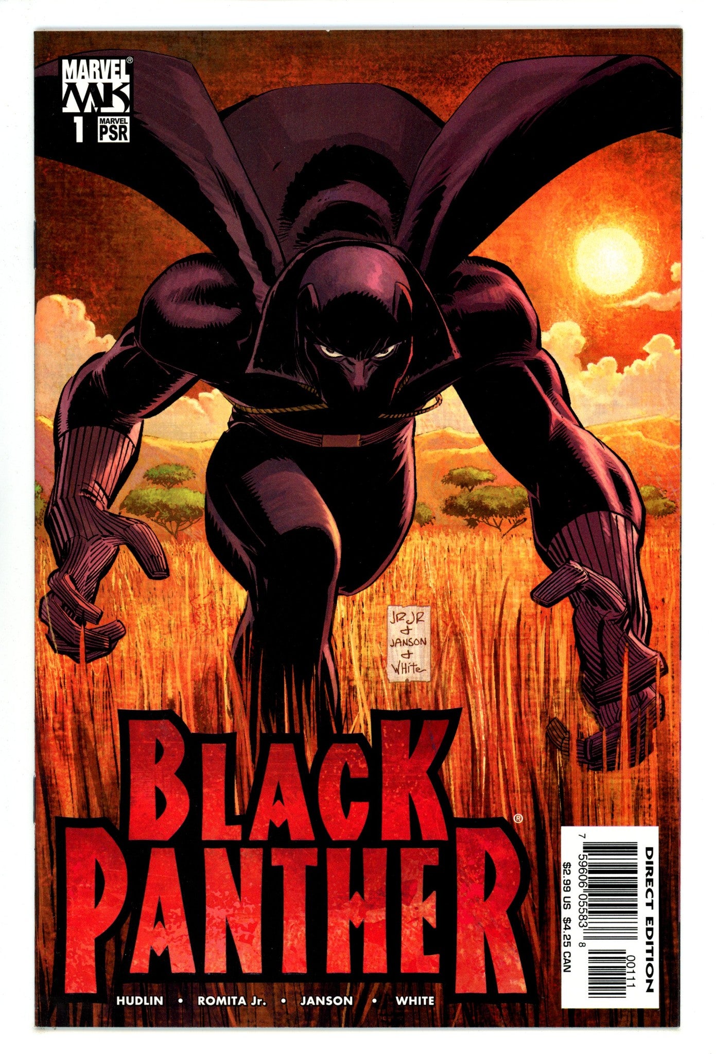 Black Panther Vol 4 1 High Grade (2005) 