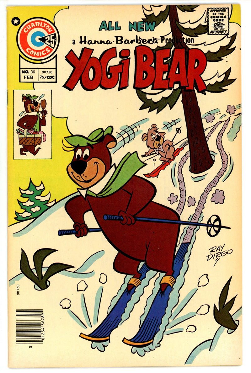 Yogi Bear 30 VF (8.0) (1976) 
