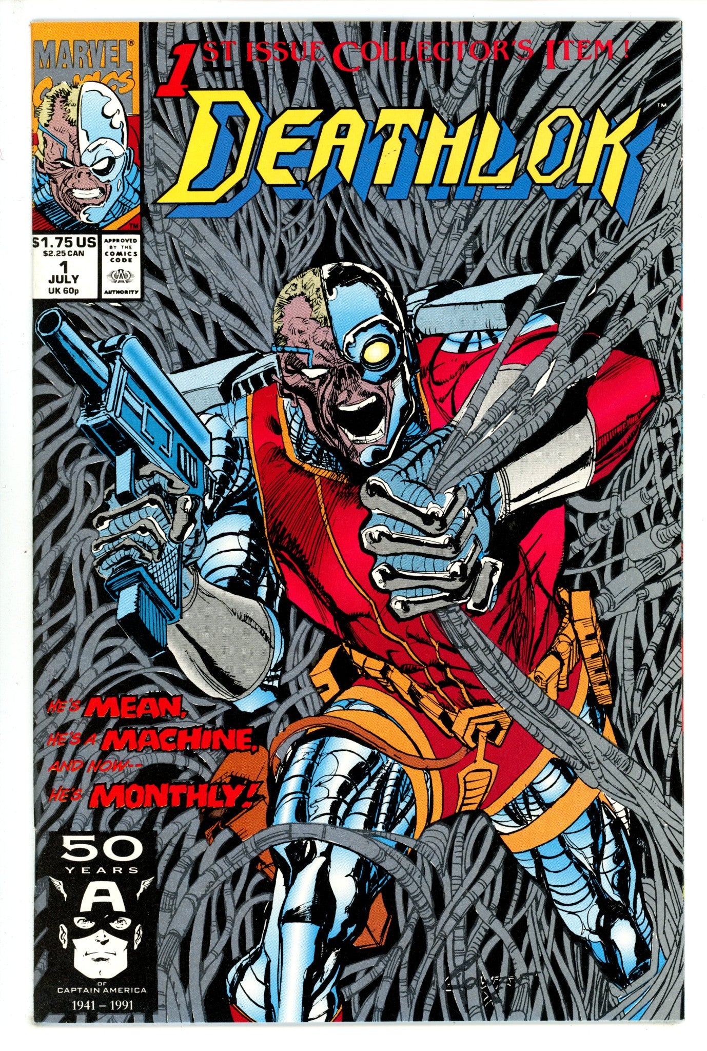 Deathlok Vol 2 1 (1991)