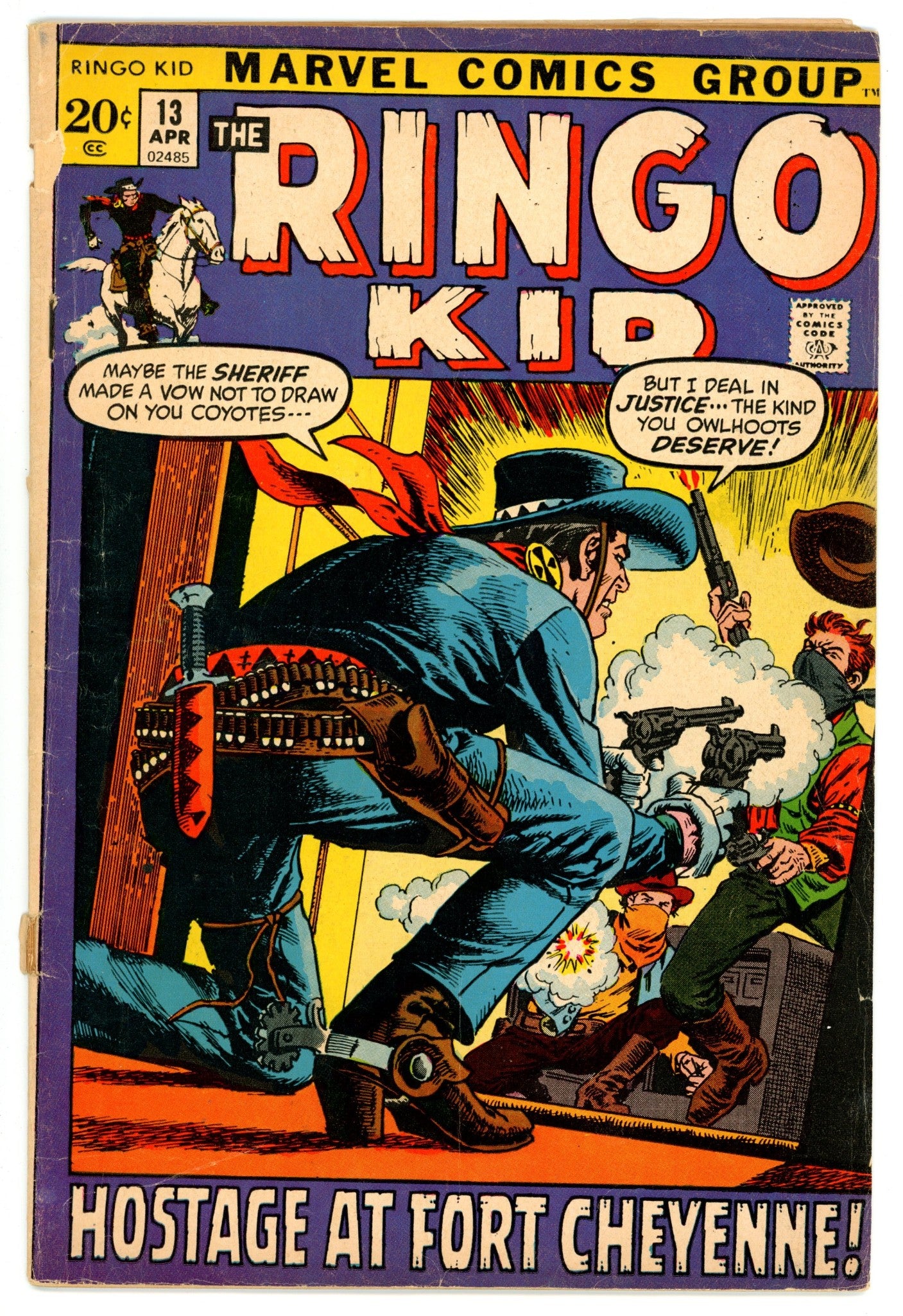 The Ringo Kid 13 GD+ (1972)