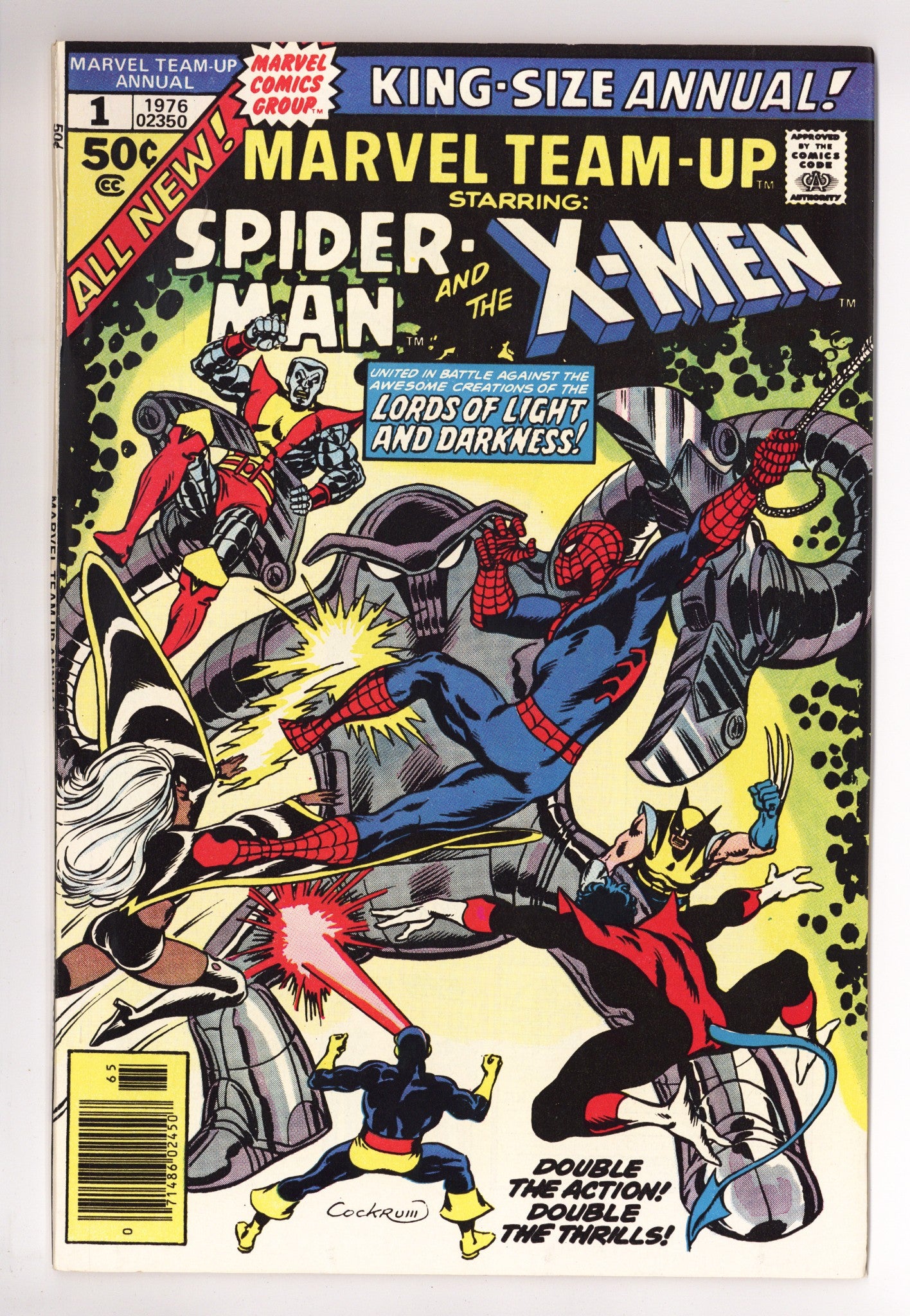 Marvel Team-Up Annual Vol 1 1 VF/NM (9.0) (1976) 