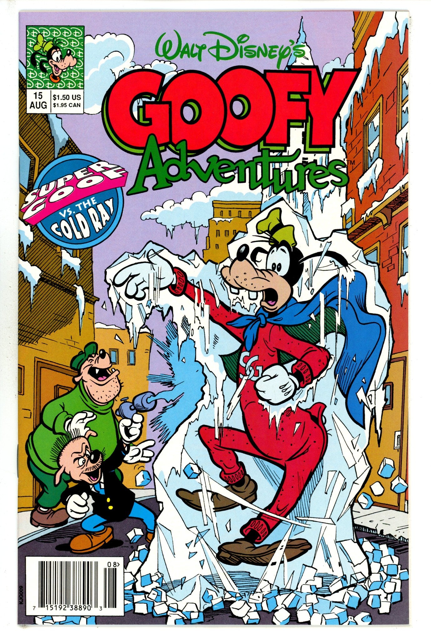 Goofy Adventures 15 Newsstand NM- (1991)