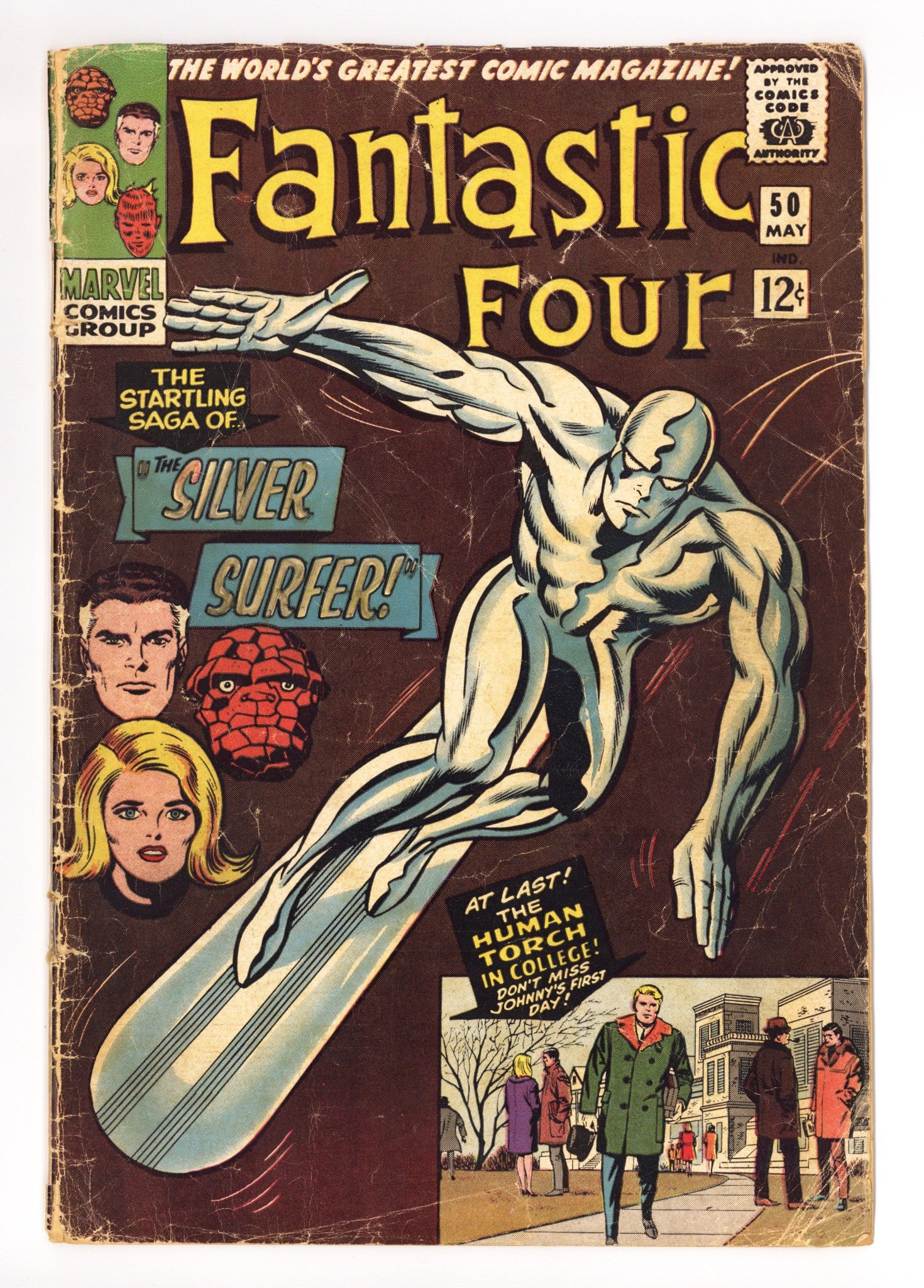Fantastic Four Vol 1 50 FR (1.0) (1966) 