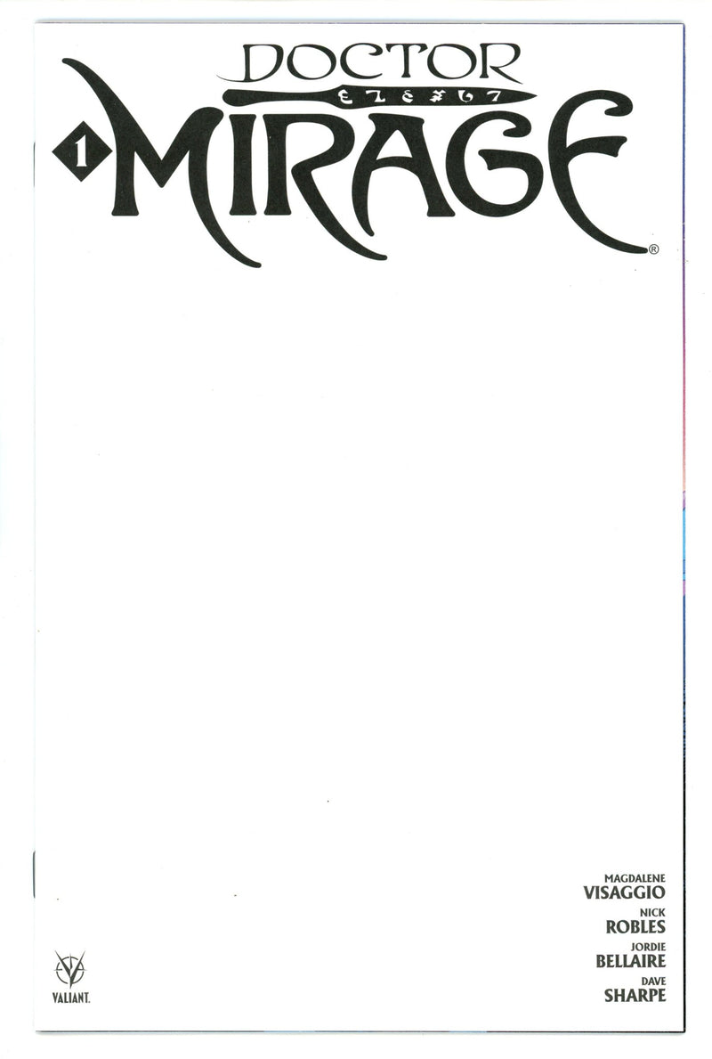 Doctor Mirage 1 High Grade (2019) Blank Variant 