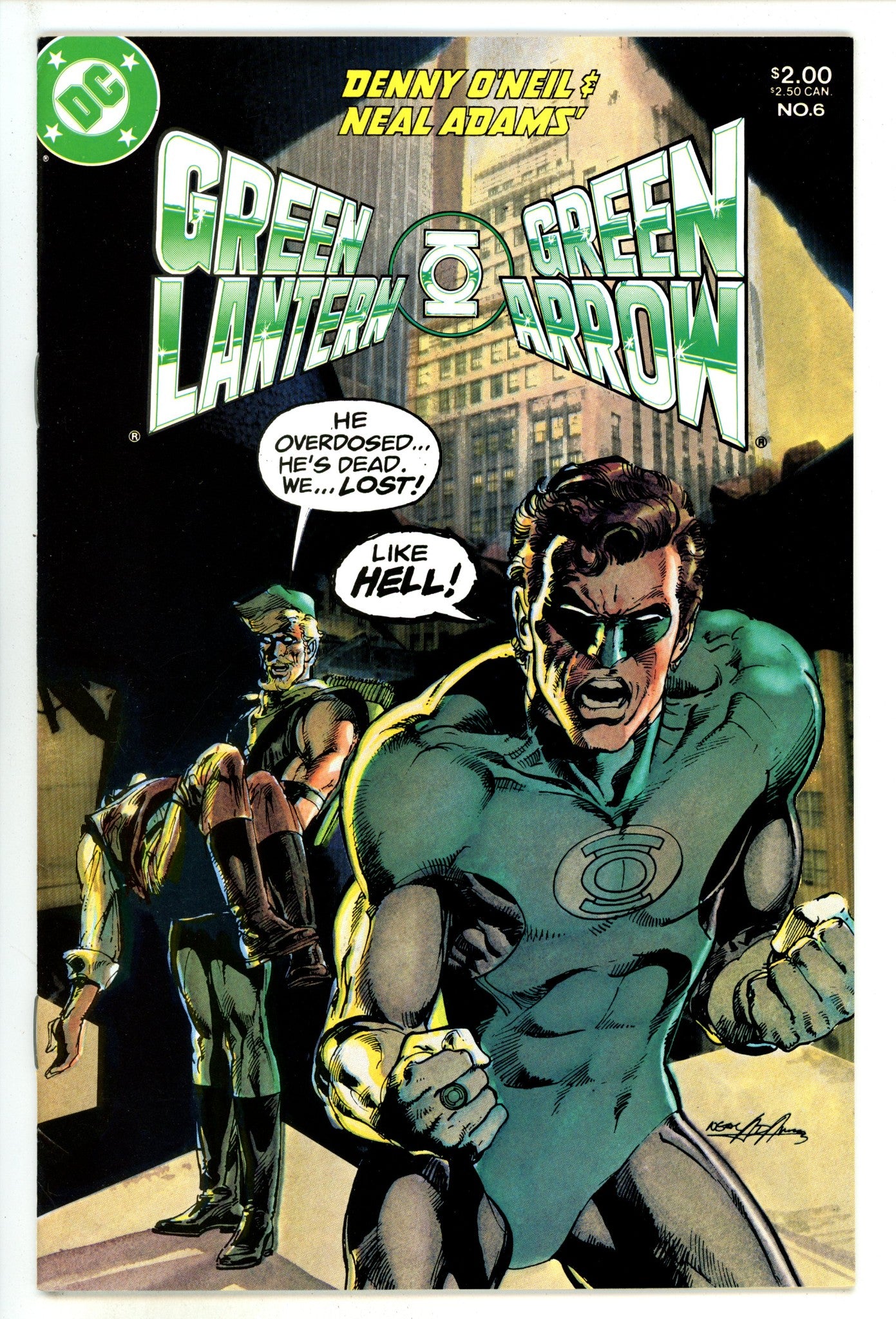 Green Lantern / Green Arrow 6 Mid Grade (1984) 