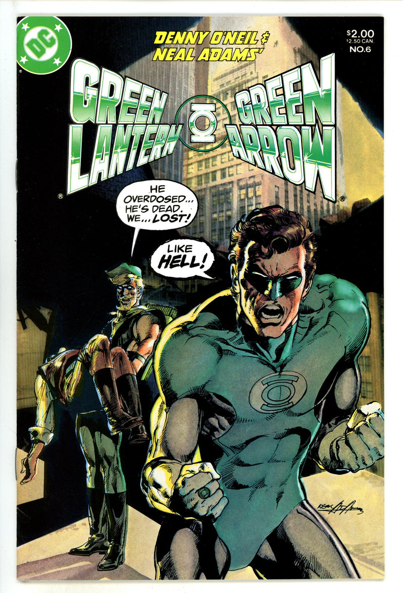 Green Lantern / Green Arrow 6 Mid Grade (1984) 
