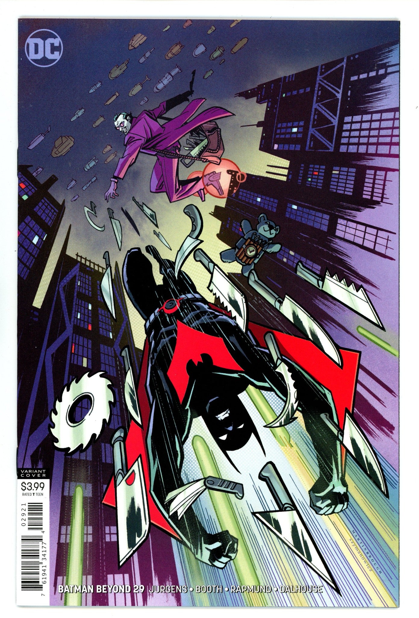 Batman Beyond Vol 6 29 High Grade (2019) Martinbrough Variant 